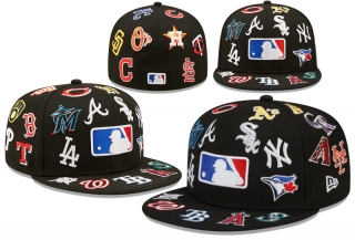 NEW ERA ALL OVER MLB 59FIFTY FITTED HATS 119288