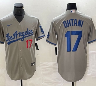 Los Angeles Dodgers #17 Ohtani Shohei MLB Jersey 118709