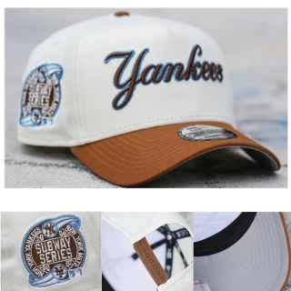 New York Yankees MLB 9FORTY Curved Adjustable Hats 119533