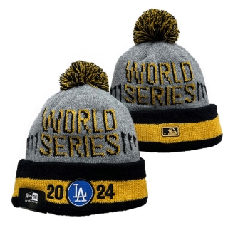 Los Angeles Dodgers MLB 2024 Champions Knitted Beanie Hats 119563