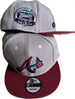 Atlanta Braves MLB 9FIFTY Snapback Hats 119570