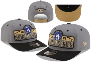 Los Angeles Dodgers MLB 2024 World Series Champions Curved Snapback Hats 119584