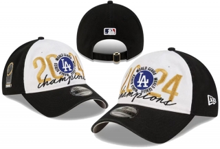 Los Angeles Dodgers MLB 2024 World Series Champions 9TWENTY Curved Adjustable Hats 119704