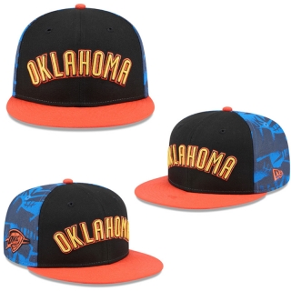 Oklahoma City Thunder NBA Snapback Hats 120051