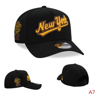 New York Yankees MLB 9FORTY Cured Adjustable Hats 120511