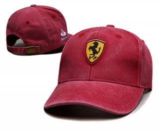 Ferrari Curved Strapback Hats 120545