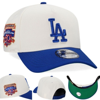 Los Angeles Dodgers MLB 9FORTY Curved Adjustable Hats 121388